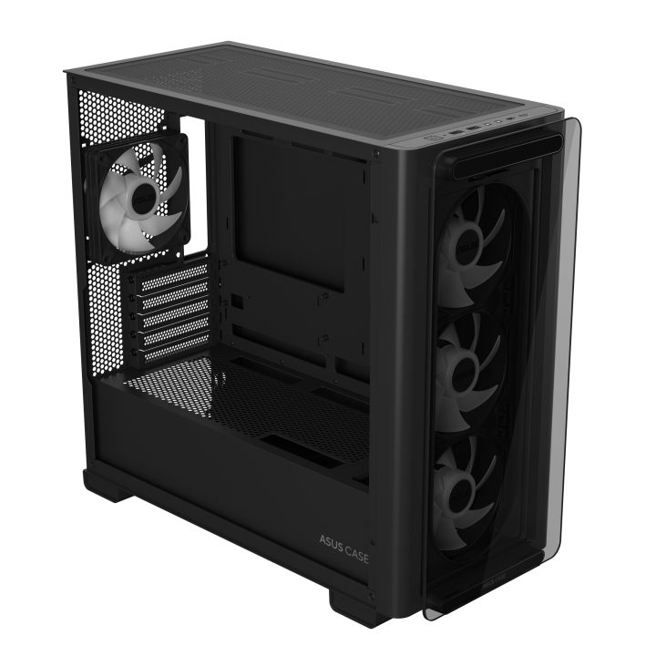ASUS A23 PLUS TG ARGB WHITE Micro Tower White