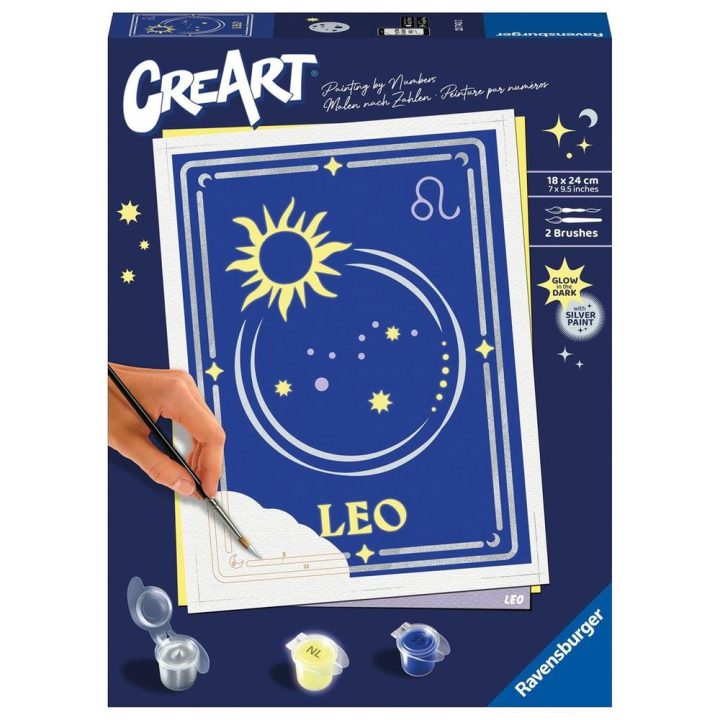 Kit de pintura por números Ravensburger creart série trend d zodiac…