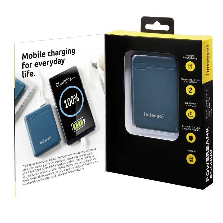 Powerbank Intenso XS5000 5000 mAh petróleo (7313527)