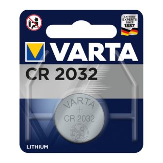 Blister de pilhas de lítio Varta CR-2032 3V