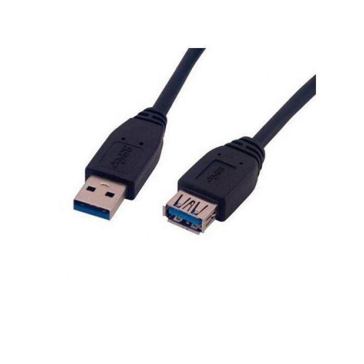Equip 128399 USB 3.0 Extension Cable, A/M to A/F, 3.0 m, 5 Gbps, Black