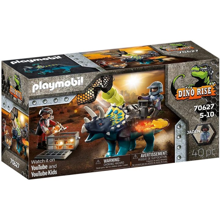 Playmobil Triceratops: Trouble over the Legendary Stones (70627)