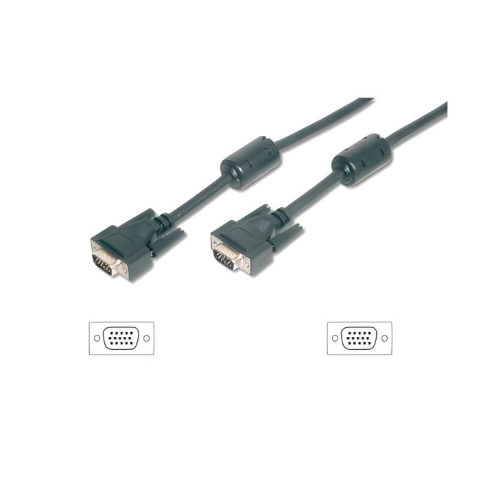 Equip 118815 cabo VGA 15 m VGA (D-Sub) Preto