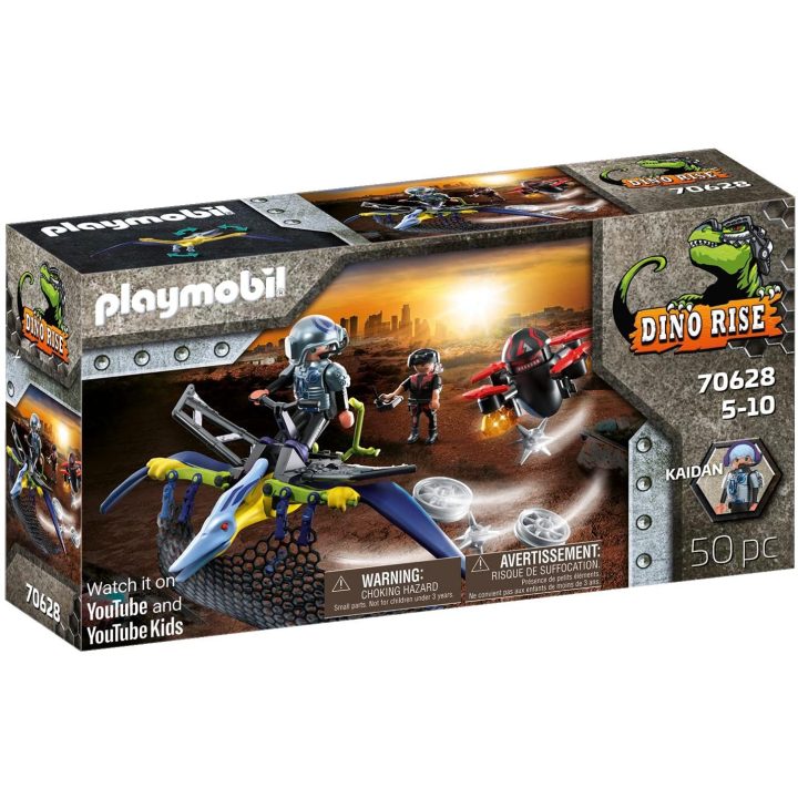 Playmobil pteranodon: ataque desde el aire (70628)