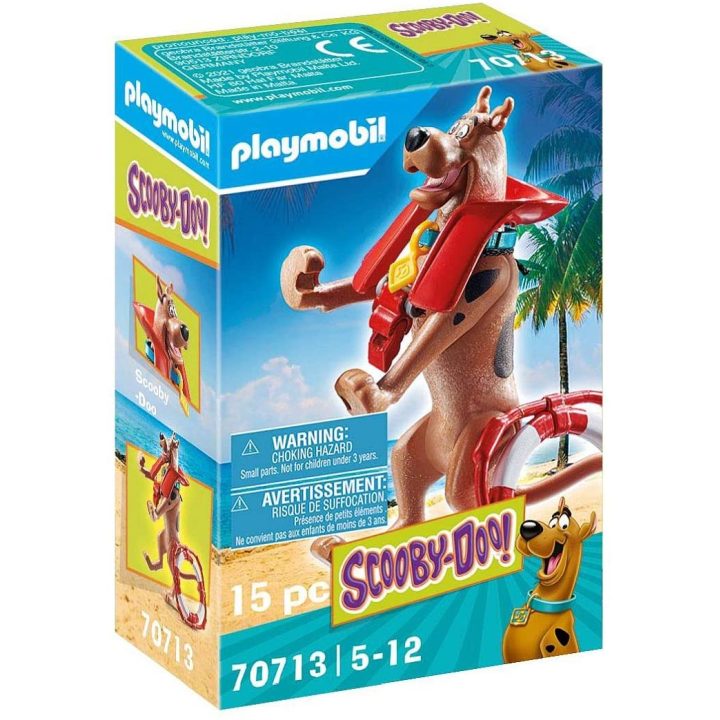 Playmobil Scooby-Doo! figura de coleção salva-vidas (70713)
