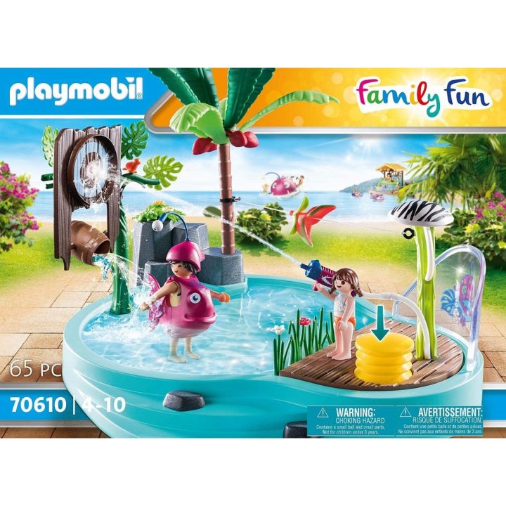 Playmobil Fun Pool with Water Sprayer (70610)