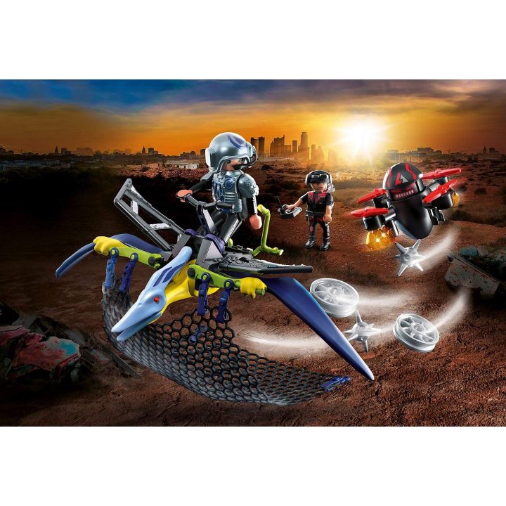 Playmobil pteranodon: ataque desde o ar (70628)