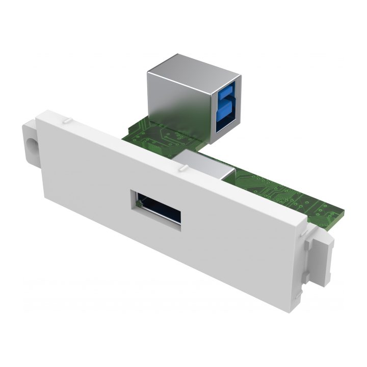 Vision Componente de placa frontal AV modular - módulo USB A (en el…