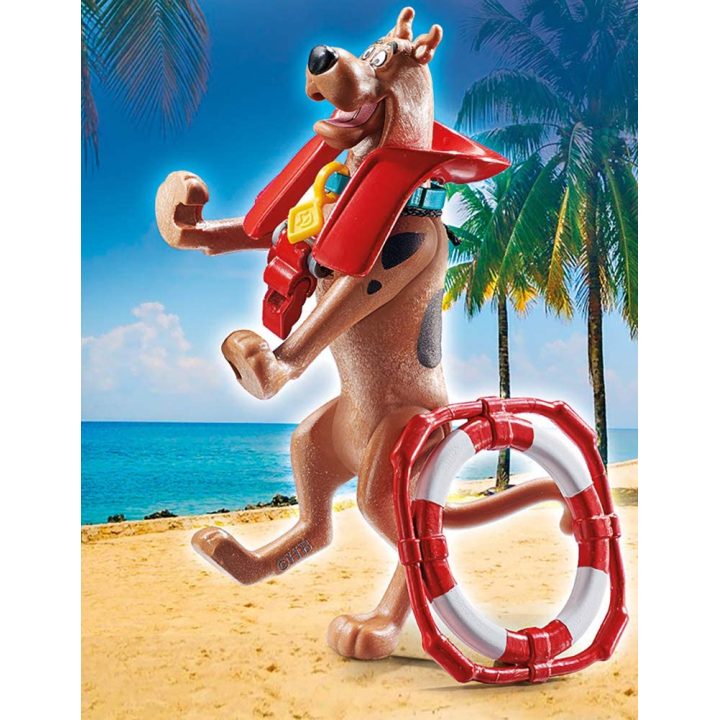 Playmobil Scooby-Doo! figura de coleção salva-vidas (70713)