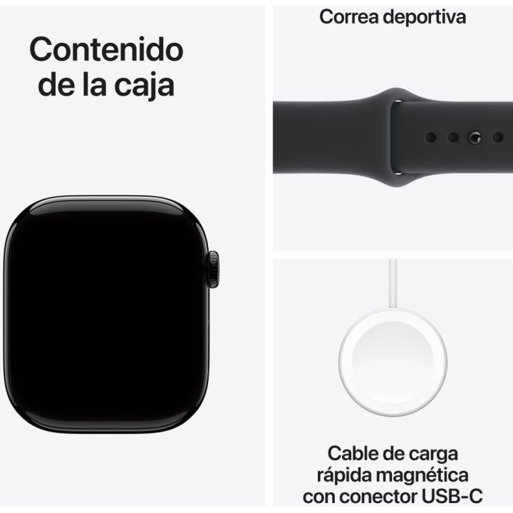Apple Watch Series 11 OLED 46 mm Digital 416 x 496 Pixeles Pantalla…