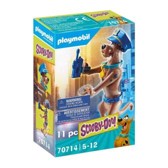 Playmobil Scooby-Doo! figura de coleção polícia (70714)