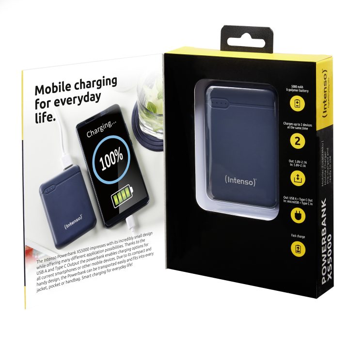 Intenso XS5000 Power Bank 5000 mAh Blue (7313525)