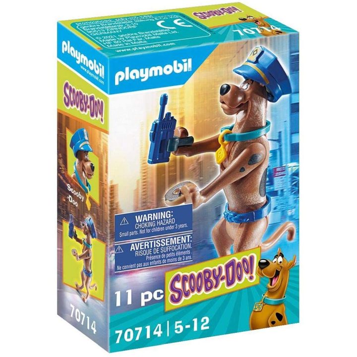 Playmobil Scooby-Doo! figura de coleção polícia (70714)