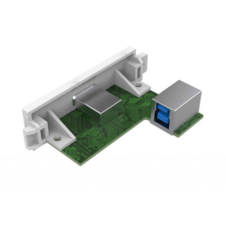 Vision Modular Front Panel Component - USB A (Front) to B Module -…