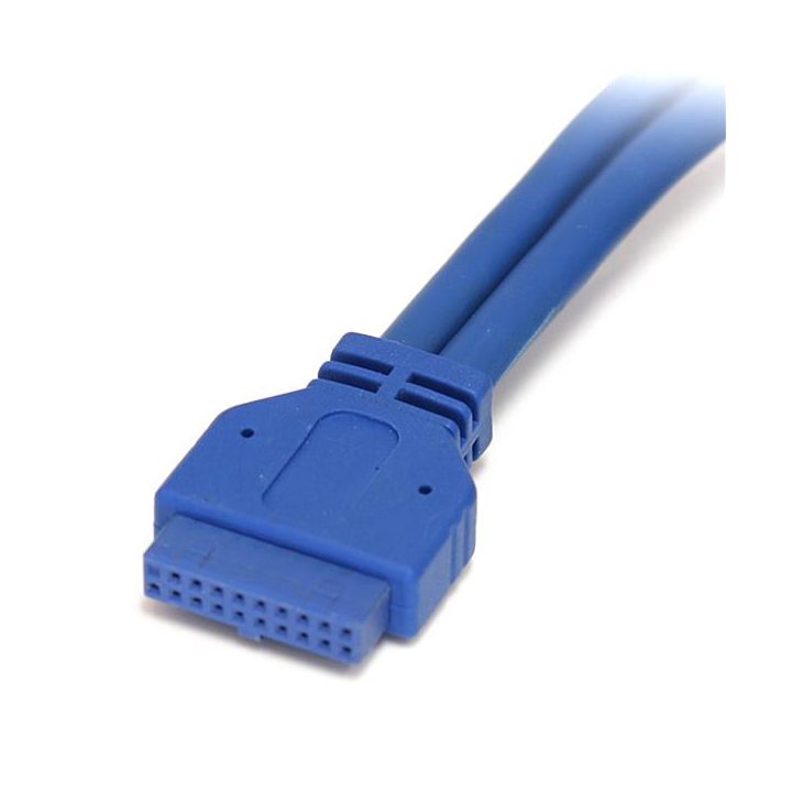 StarTech.com Cable Extensor 50cm 2 Puertos USB 3.0 (5Gbps) para…