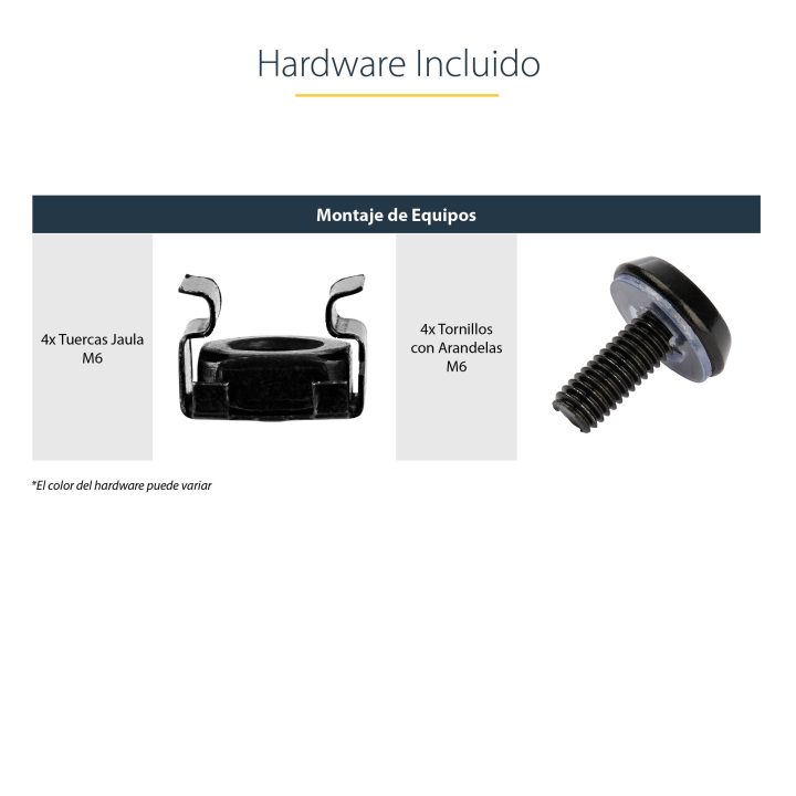 StarTech.com Bandeja Estante Ventilado de 1U para Armario Rack de…
