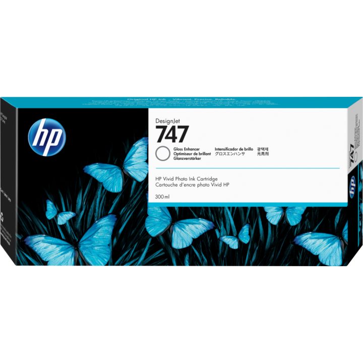 HP Cartucho de tinta de mejora de brillo DesignJet 747 de 300 ml