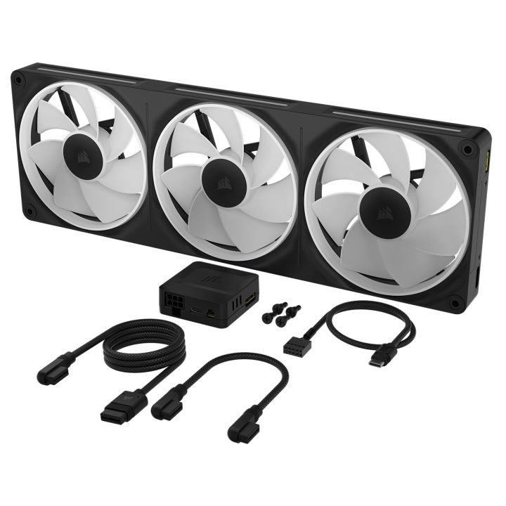 Corsair iCUE Link LX360-R RGB Series Case Fan 360mm RGB Triple Fan…