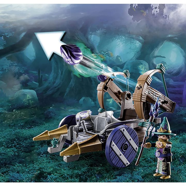 Playmobil violet vale - vehiculo de captura de demonios (70748)