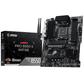 MSI motherboard pro B550-s WIFI6E DDR4 AM4 (911-7C56-097)