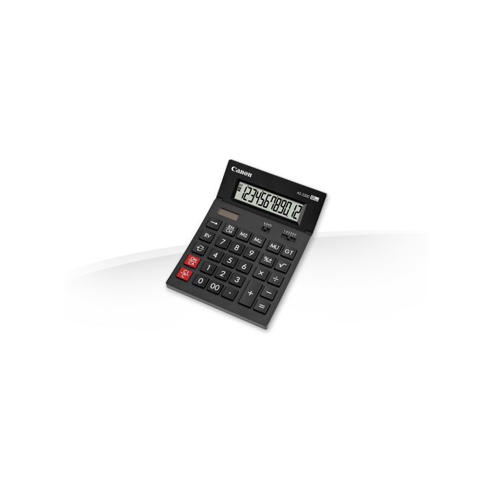 Canon AS-2200 calculadora Escritorio Pantalla de calculadora Negro