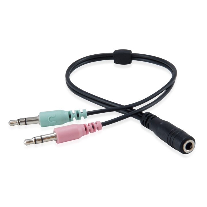 Equip Chat Headset Auriculares com Fio com Arco Chamadas/Música Preto