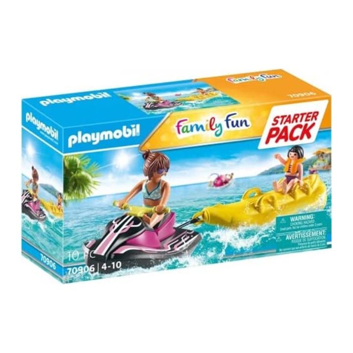 Playmobil starter pack jet ski with banana boat (70906)