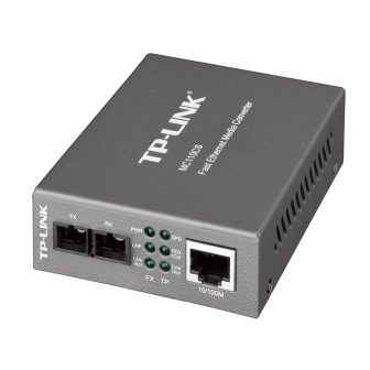 TP-Link MC110CS 1000 Mbit/s Media Converter 1310 nm Black