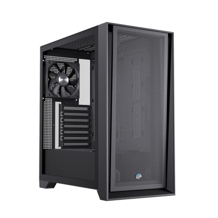Caja ATX semitorre Einarex P600 core negra excs-pl-600C-b