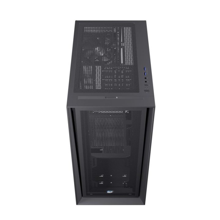 Caja ATX semitorre Einarex P600 core negra excs-pl-600C-b