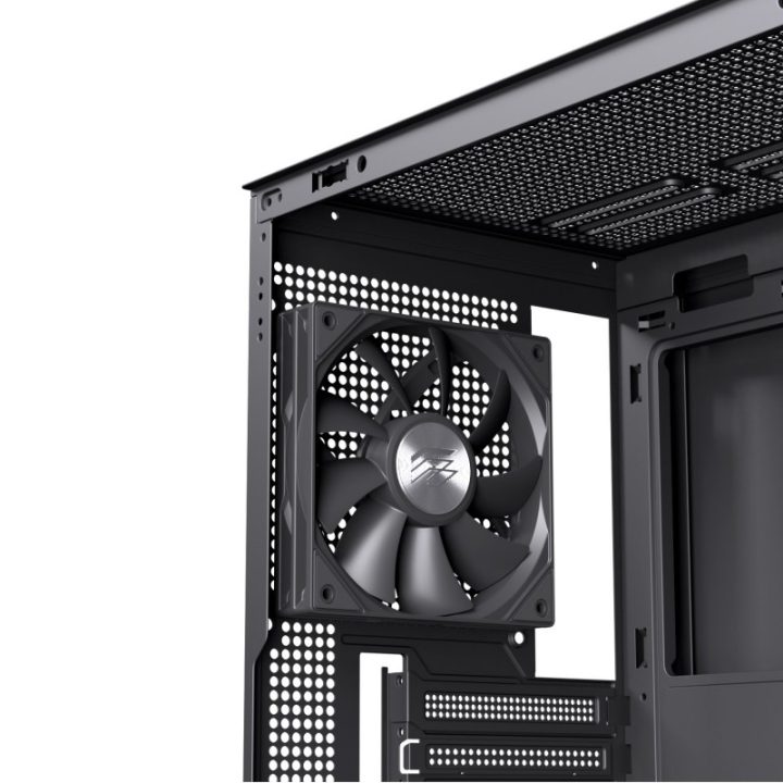 Caja ATX semitorre Einarex P600 core negra excs-pl-600C-b