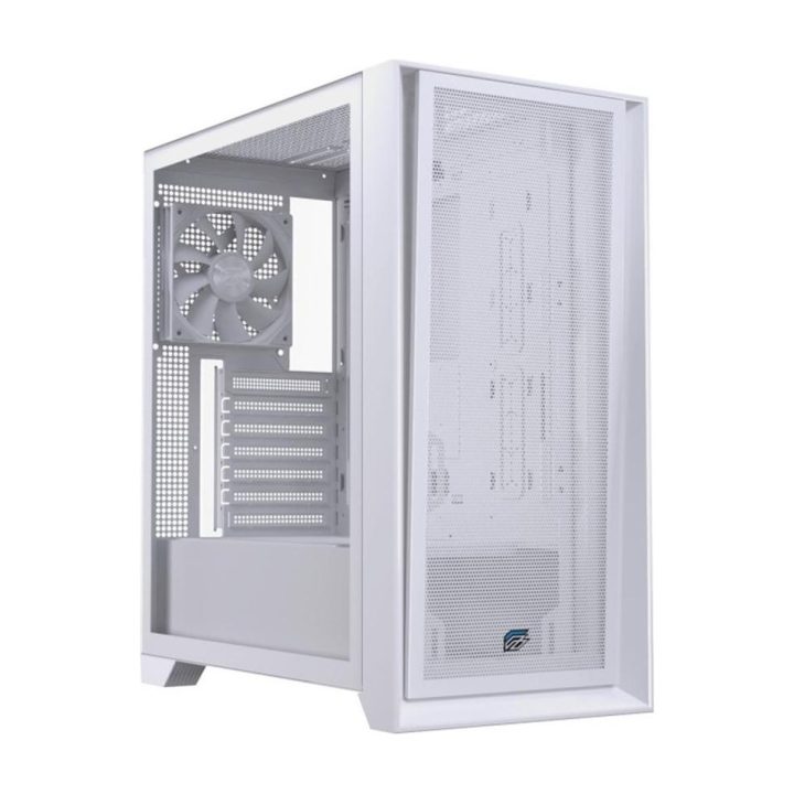 Caja ordenador gaming Einarex P600 core ATX cristal templado blanca…