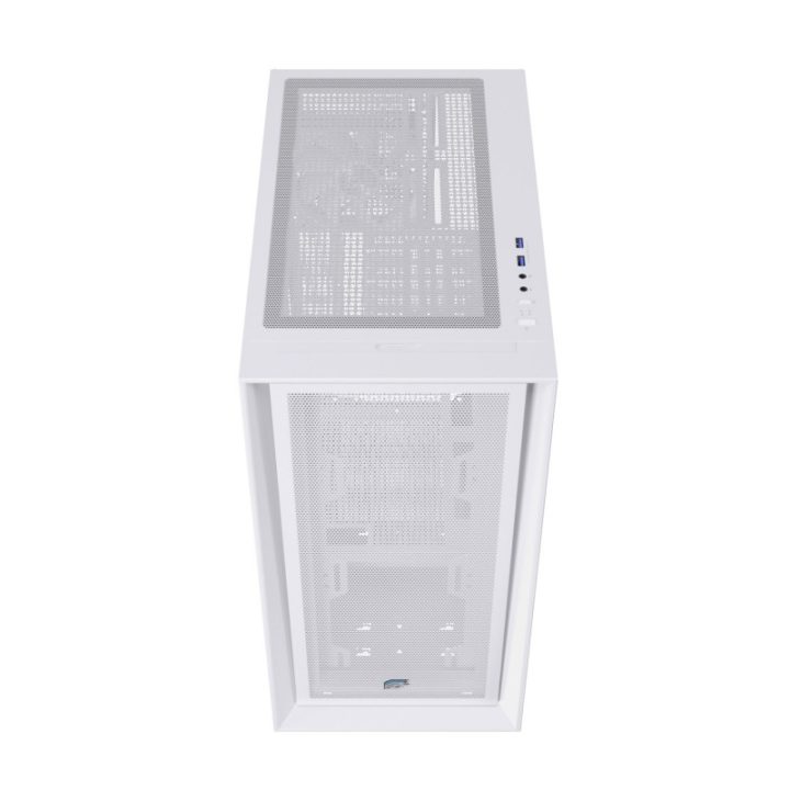 Caja ordenador gaming Einarex P600 core ATX cristal templado blanca…