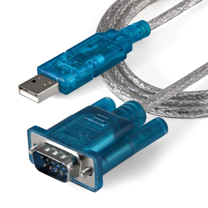 StarTech.com 0.9m 1-Port DB9 M/M USB to Serial Cable - USB to RS232…
