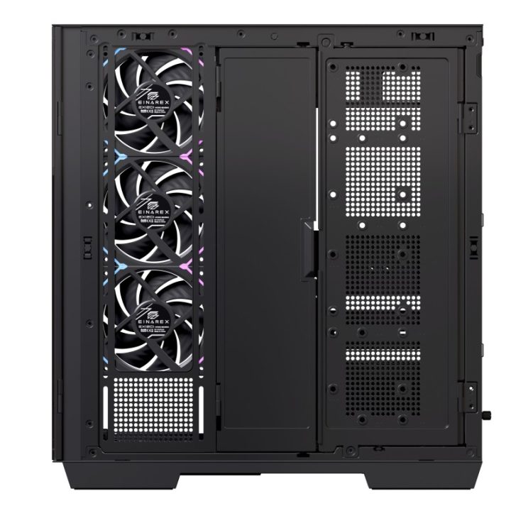 Caja ordenador gaming Einarex Z1K RGB ATX cristal templado negra…