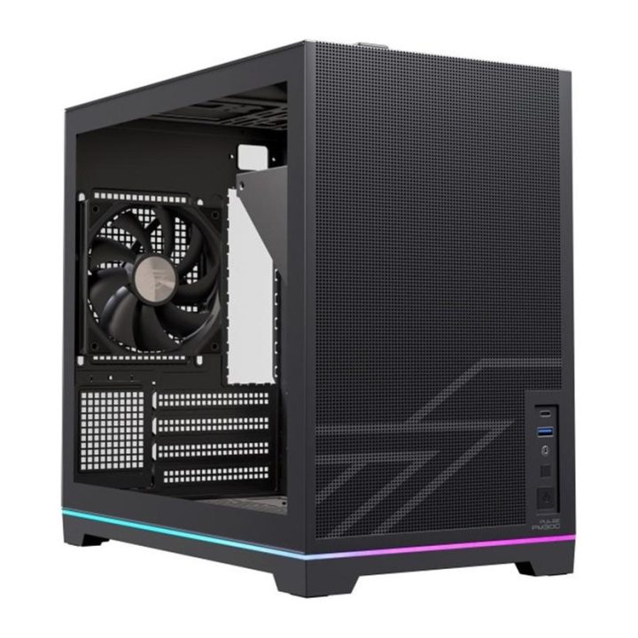 Caja ordenador gaming Einarex PM300 core matx cristal templado negra…