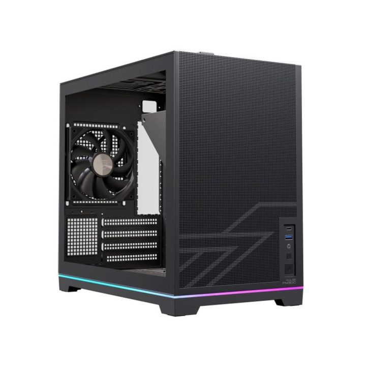Caja ordenador gaming Einarex PM300 core matx cristal templado negra…