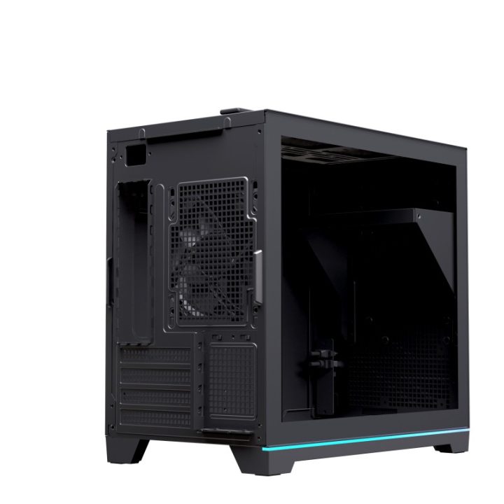Caja ordenador gaming Einarex PM300 core matx cristal templado negra…