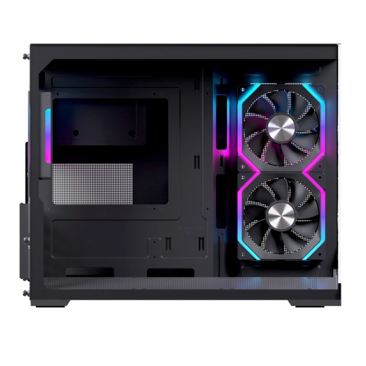 Caja ordenador gaming Einarex SM300 RGB matx cristal templado negra…