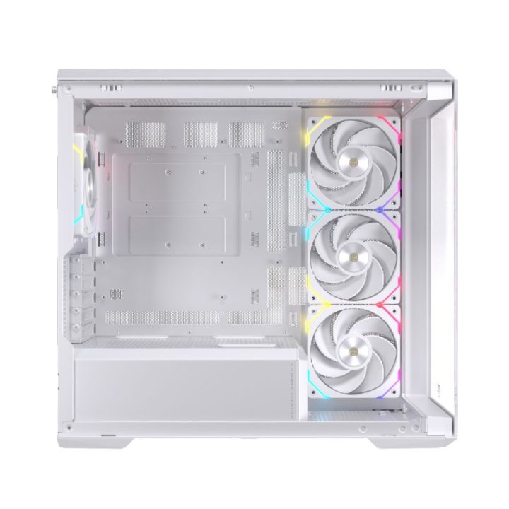 Caja ordenador gaming Einarex ZM800 RGB matx cristal templado blanca…