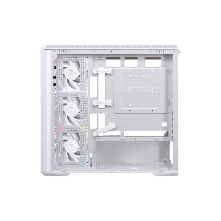 Caja ordenador gaming Einarex ZM800 RGB matx cristal templado blanca…