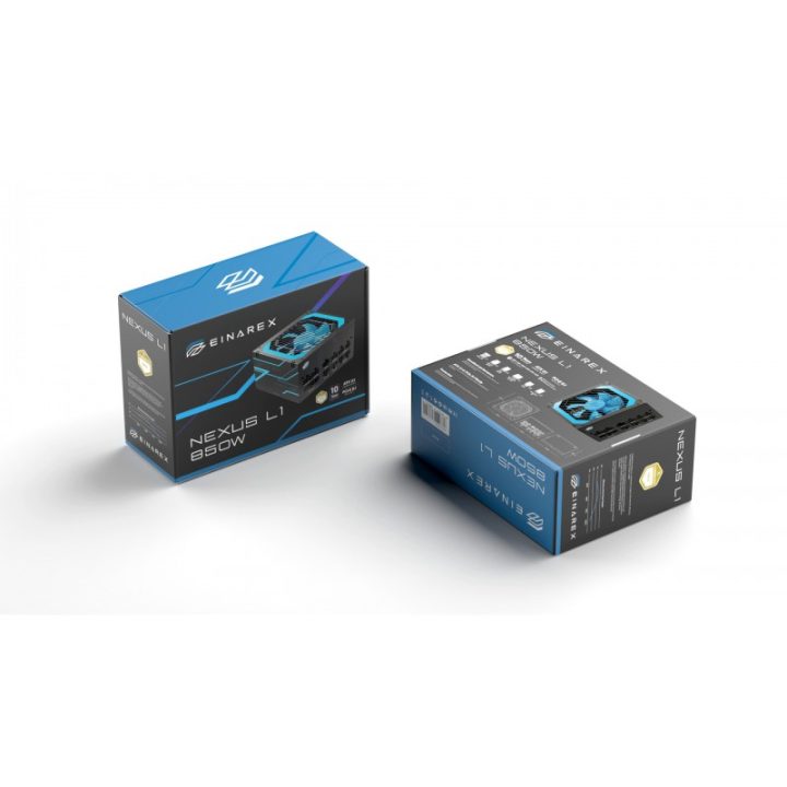 Fuente alimentacion Einarex nexus l1 gaming ATX 850W negra…