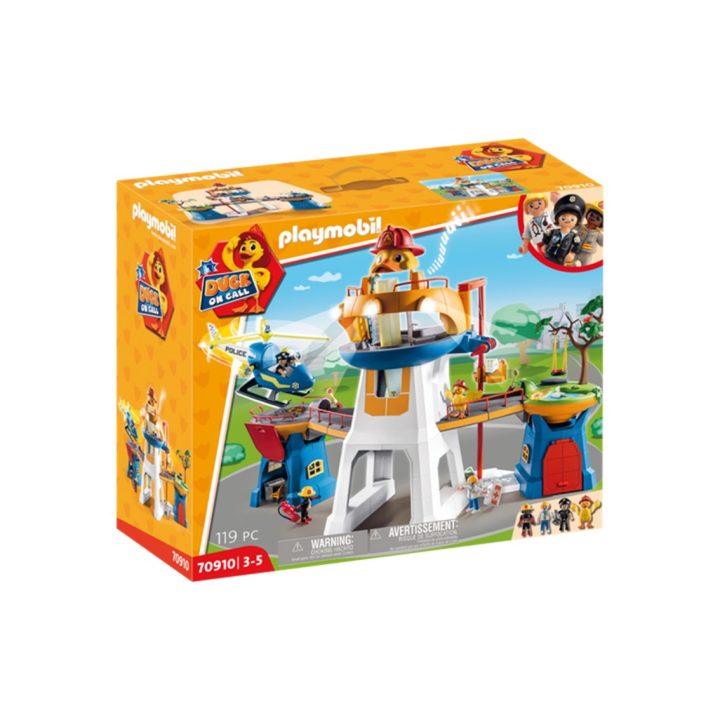 Playmobil Duck on Call quartel-general (70910)