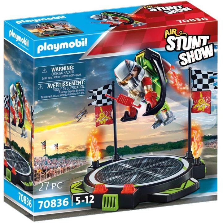 Playmobil air stuntshow mochila propulsora (70836)