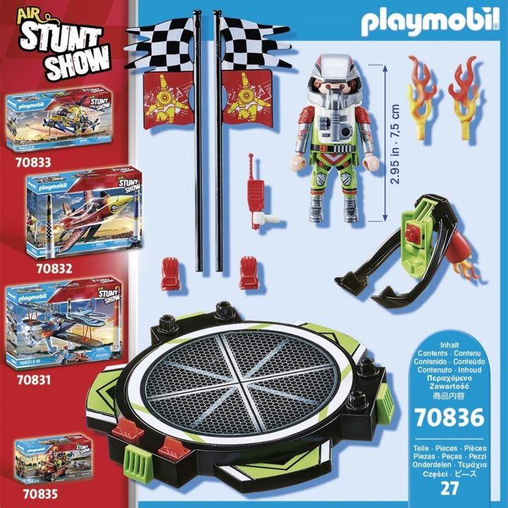 Playmobil Air Stuntshow Jetpack Backpack (70836)