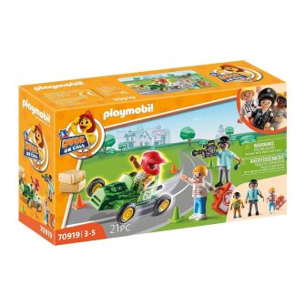 Playmobil Duck on Call Action Ambulance Race Pilot Rescue (70919)