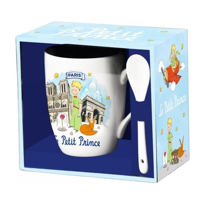 Caneca com colher Enesco O Principezinho arco-íris (525946)
