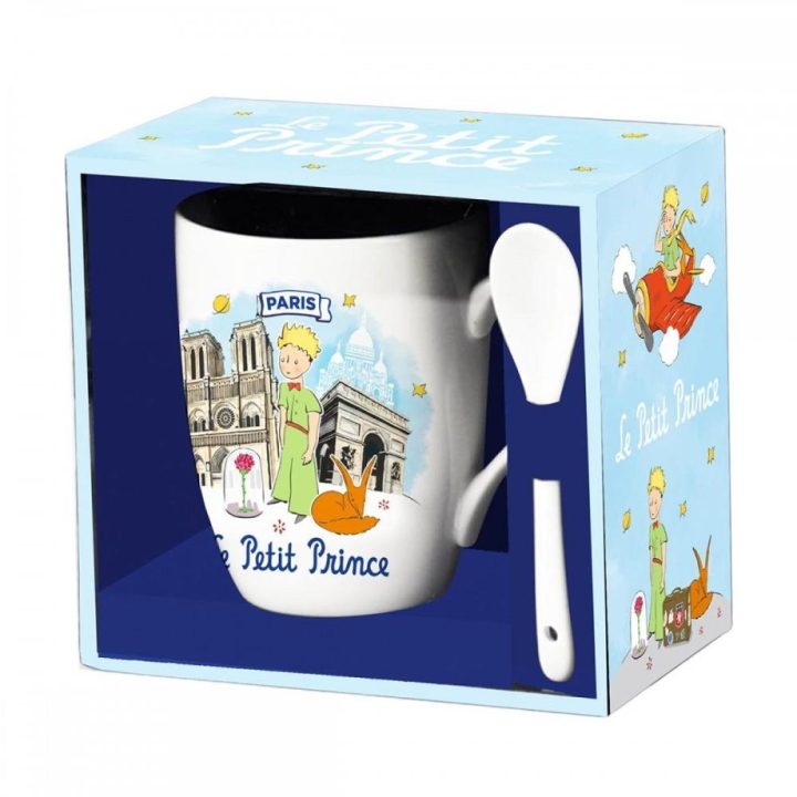 Caneca com colher Enesco O Principezinho arco-íris (525946)