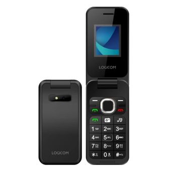 Logicom Fleep 460 Basic 4G Mobile Phone 1.77" DS BT Black…
