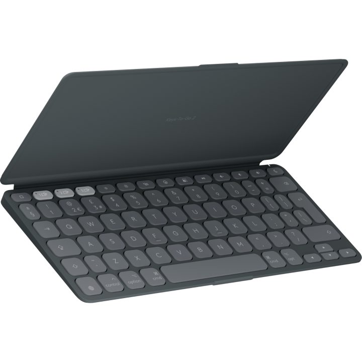 Logitech Keys-To-Go 2 QWERTY Internacional de EE.UU. Bluetooth Blanco…